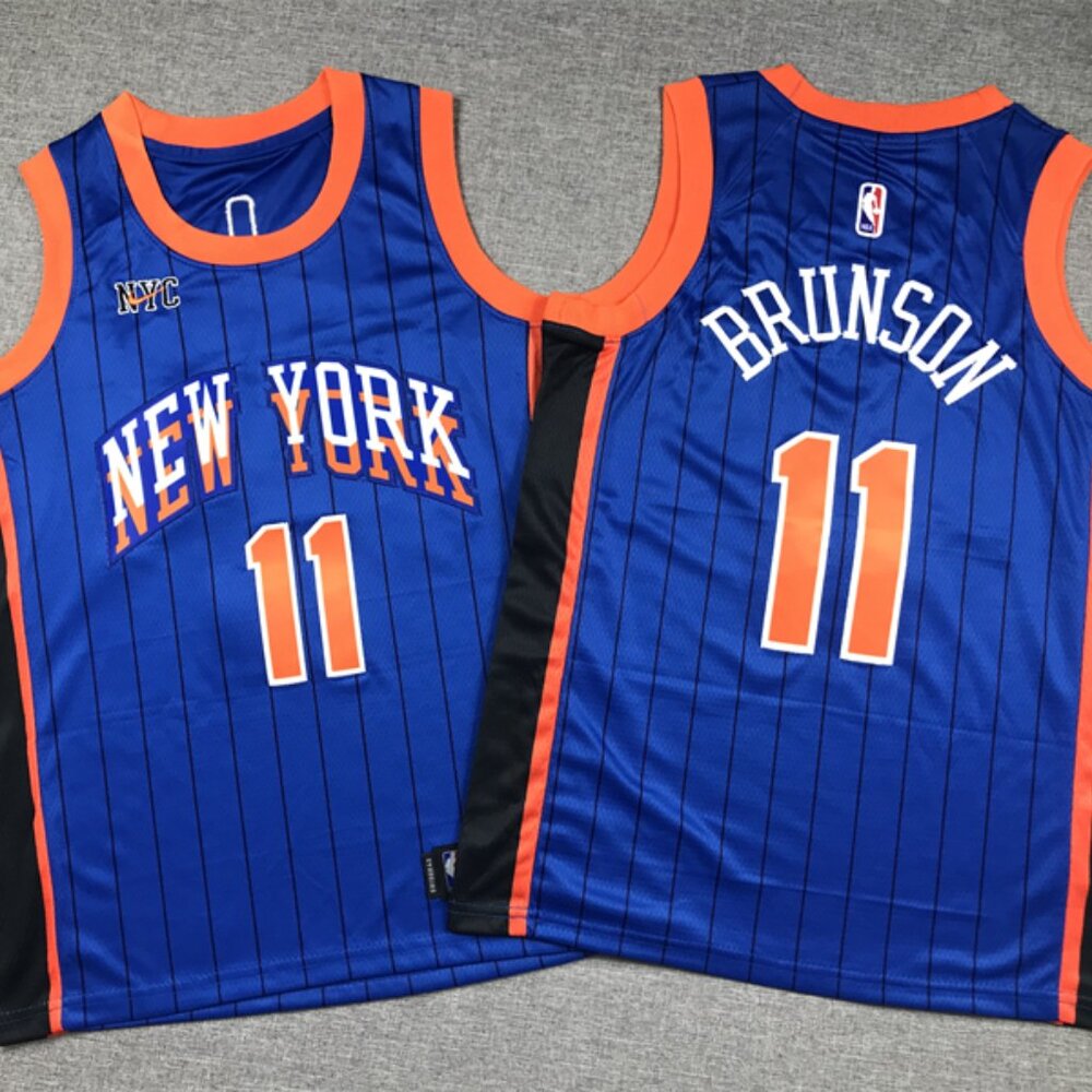 Youth New York Knicks Jalen Brunson Jersey